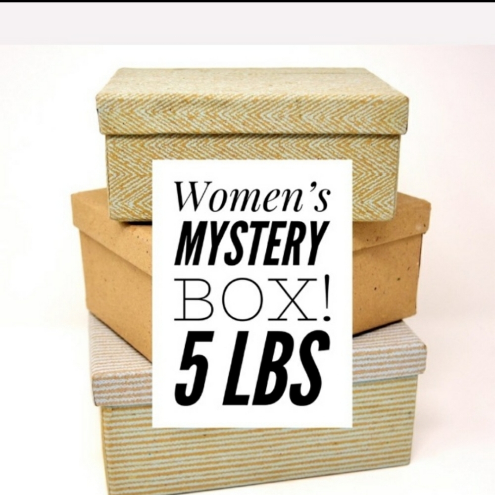 Women's Clothing Mystery Box!! Pre-Boxed Size Medium 5 lbs.